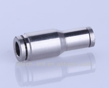 stainless steel pneumatic push in fittings, Reduced union type
