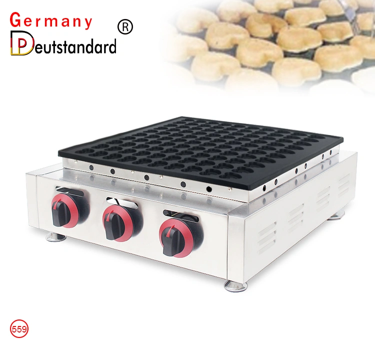  Commercial LPG Gas Pancake Maker for 100 Mini Dutch