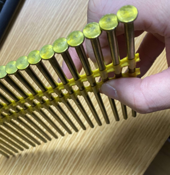 21 Degree 4 Inch 3.33*100mm Plastic Collated Strip Framing Nails for Wood House Building