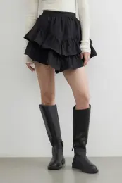 A-Line Half Body Fluffy Skirt
