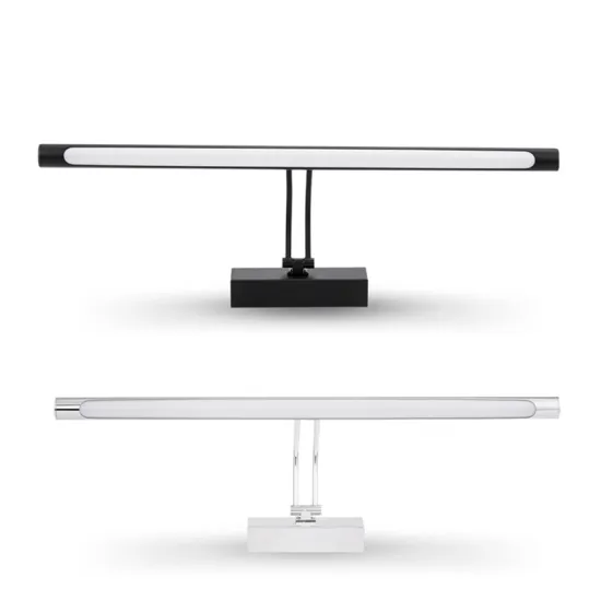 Modern LED Mirror Light 8W/12W, 260V Waterproof Stainless Steel Wall Lamp for Bathroom