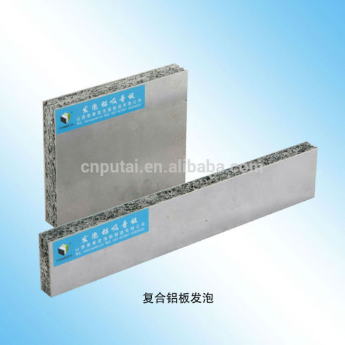 Factory Price New Environmental Soundproof Fireproof Aluminum Foam Sandwich Panel