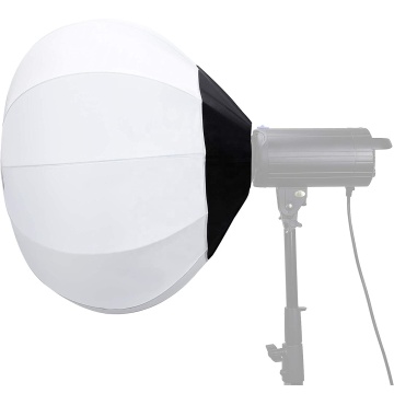 Portable Lantern Globe Softbox Diffuser for LED/Studio Flash/Moonlight with Bowen Mount - 45cm