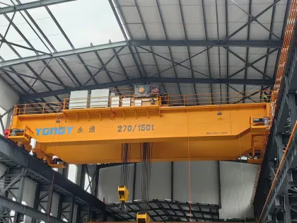 270 Ton Heavy Duty Bridge Crane for Factory Workshops