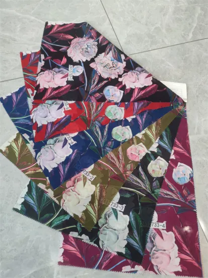 Light Weight Summer Polyester Printed Chiffon Fabric