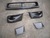 Carbon fiber AIR DUCTS SIDE VENTS LOWER GRILLE For IMPREZA 10 GRB STI HATCHBACK FRONT BUMPER CF