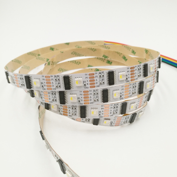 Pixel Individual Full Color RGB 60LED Flexible LED Strip Tape with WS2813 IC and Signal Break-point Continuity