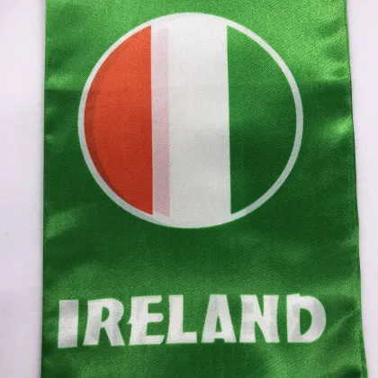 wholesale custom polyester silk satin national scarf