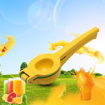 Manuale di alta qualità Giallo Metal Lemon Lime Juicer - campione gratuito e prezzo di fabbrica