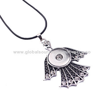Zinc-alloy Necklaces with Noosa Chunks
