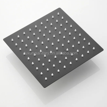 SS304 Square Shower Head 10 Inch 25cm Ultra Thin Rainfall Ceiling Shower Heads Sprayer