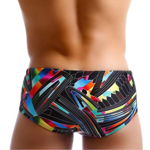 digital print swimming trunks custom design beachwear men's swimwear briefs