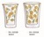 CE/EU/FDA/SGS/LFGB MOUTH BLOWN PRINTING DOUBLE WALL GLASS CUP FOR COFFEE/TEA/WATER/BEER/JUICE WITH DECAL