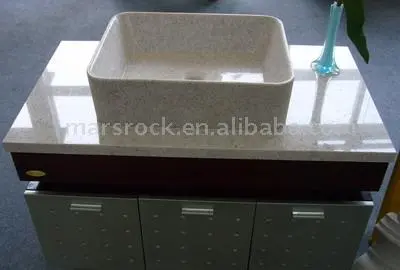 Vanity &amp; sink---Samba White