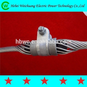 high quality galvanized preformed suspension clamp/suspension clamp ADSS