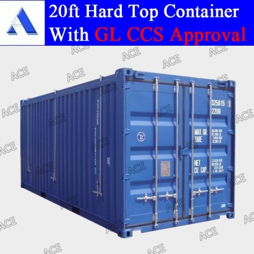 20ft Hard Open Top Containers Price More Competitive, High Quality 20ft