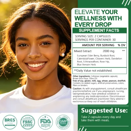 Botanical Lymphatic Support Softgels