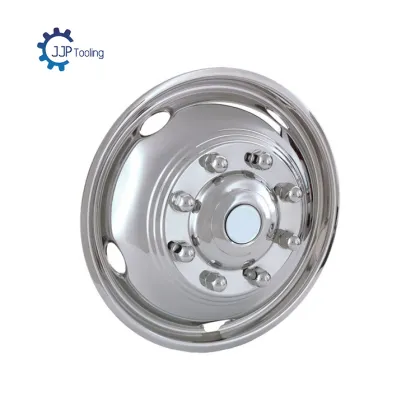 Stainless Steel 10-Hole Wheel Cover for 22.5 Inch Wheels