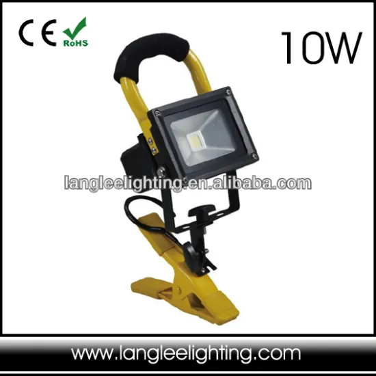 IP65 Portable Battery LED Emergency Light Rechargeable Flood Working Lamp