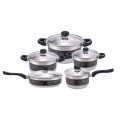 10piece stainless steel pots and pans set