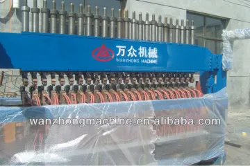 Automatic steel wire mesh welding line