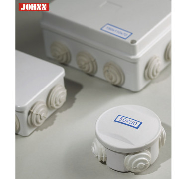 Plastic Screw Junction Box Without Cable Glands (85X85X50)