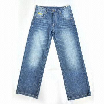 Men's jeans, made of 100% cotton