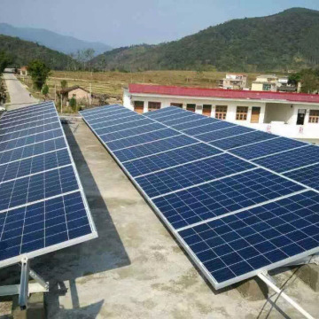 Galvanized Steel Solar Bracket for Flat Roof Mounting