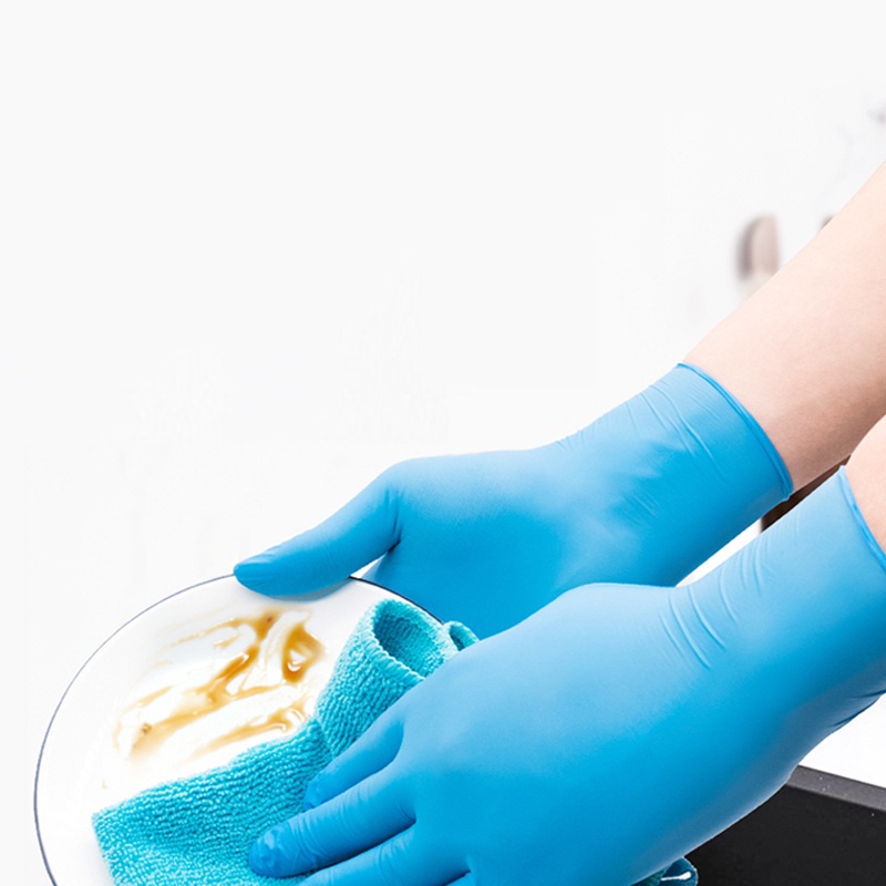 Fda nicht sterile nitrile Handschuhe blau