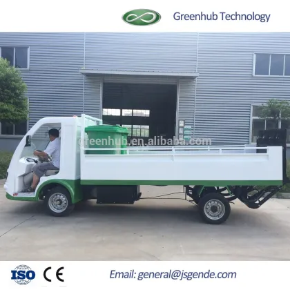 GD-4208 Four-wheel ten barrel's garbage can carrier car