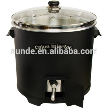 Indoor CSA & CE Certified 14LBS Deep Electric Turkey Fryer