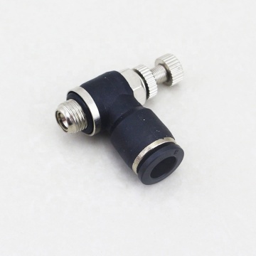 SL Series Speed Control Valves with Thread Flow Fittings for Pneumatic Applications
