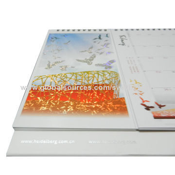 Offset-printed Bronzing Printing Calendar