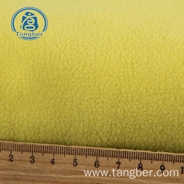 Dty Polyester Anti Pilling Micro Polar Fleece Fabric