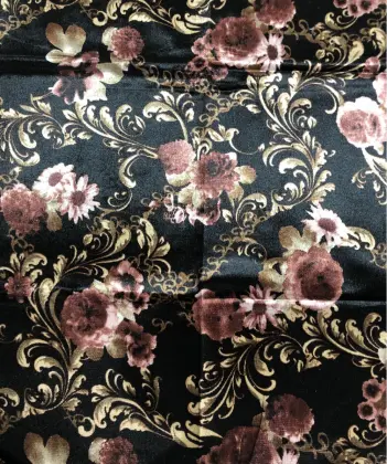 Wap Knitted Printed Polyester Velvet Sofa Fabric
