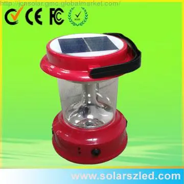 solar lamp with radio for outdoor activities