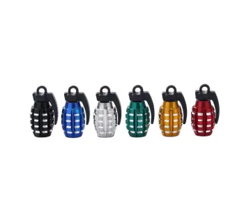 4pcs Aluminum Car Tire Valve Caps: Enhance Your Vehicle's Appearance with Durable and Stylish Alloy Accessory Set for Trucks, Motorcycles, Bikes, and More