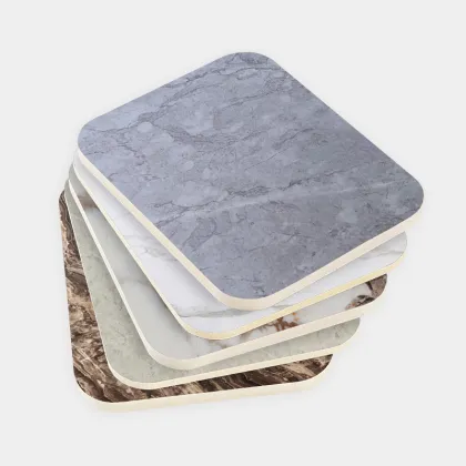 Cheap Pet Metal Mirror Co-extruded Wood Veneer