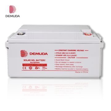 12V orgliche Gel VRLA UPS LIFEPO4 Gel-Blei-Säure-Batterien für Solarenergieleistungssysteme (100AH-200AH)