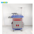 High Quality ABS Emergency Medical Trolley Cart for Hospital Usage Medicine Trolley Cart