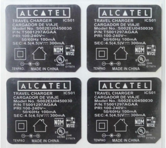 All Kinds of Electrical Appliance Label