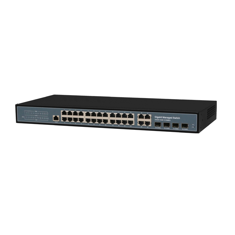 1U 32 PORTS 1000MBPS الطبقة 2 مفتاح Ethernet المدارة