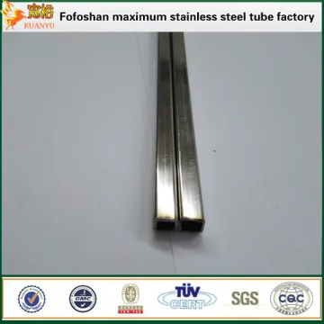 tp201 small diameter welded stainless steel square pipe with polishing surface