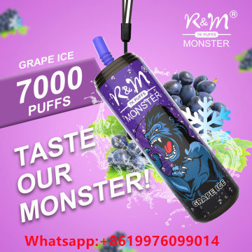 R&M Monster Disposable Vape 600 Puffs