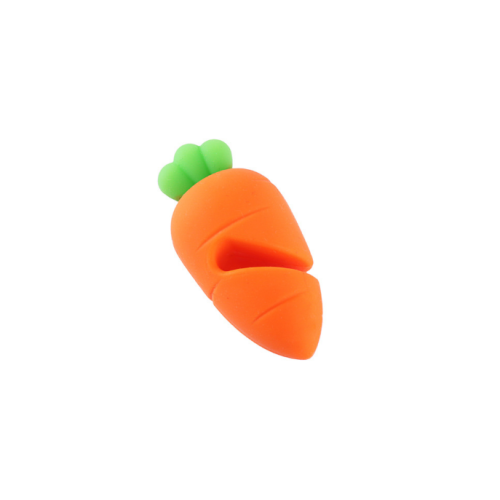 Cartoon Carrot Silicone Spill-proof Lifter Pot Lid Lifts