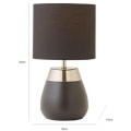 Modern Ceramic Table Lamp With Shade