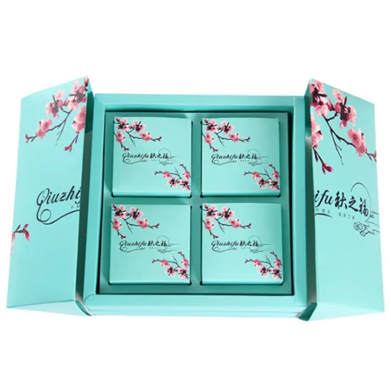 Mid-Autumn Festival Square Paper Mooncake Box Wholesale