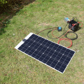 80W 12V Painel solar flexível 100W Semi flexível