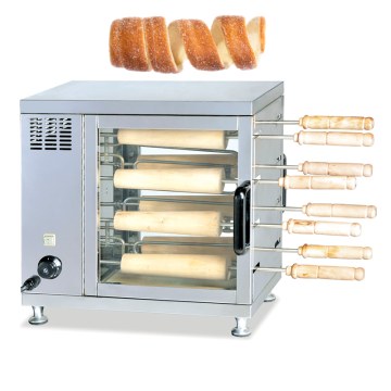 Electric Chimney Cake Oven - Mesin Bread 8 PC Cone Baker for Kurtos Kalacs
