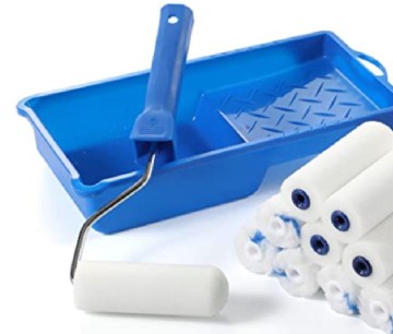 High Quality Paint Roller with Foam Cover - 6 Inch Roller Frame